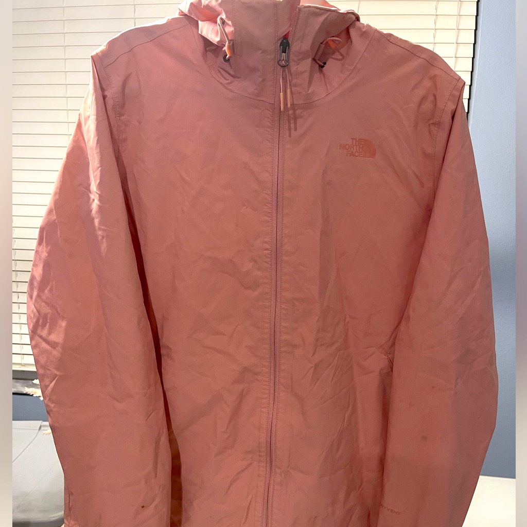 The North Face Women’s Rain Jacket Sansa Tri Ballet Pink Size Xl